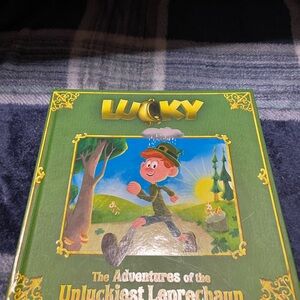 Lucky The Adventures of the Unluckiest Leprechaun Book Children’s Hardcover Book